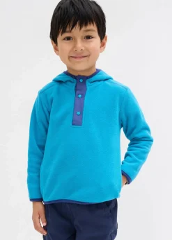 weicher Fleecepullover mit Kapuze|bonprix Outlet