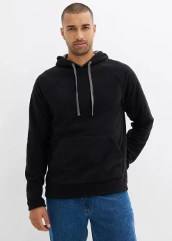 weicher Fleecepullover mit Kapuze|bonprix Hot