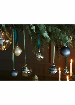 bonprix Wohnaccessoires|Weihnachtsdeko & -Textilien·Weihnachtskugeln|Weihnachtskugeln in organischen Formen (3er Pack) champagner matt