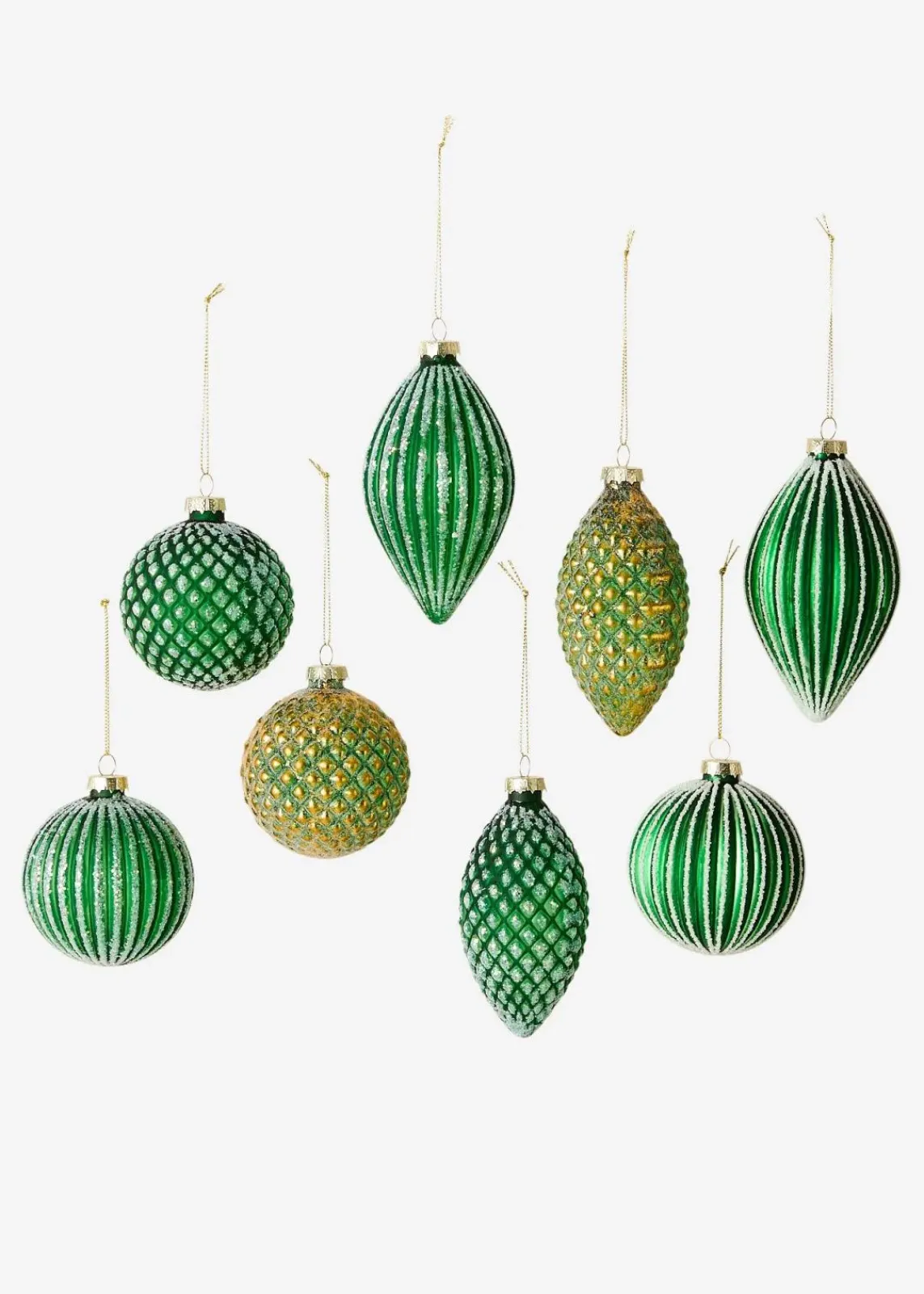 Weihnachtskugeln (8-tlg. Set)|bonprix New