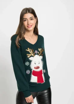 Weihnachts-Pullover|bonprix Clearance