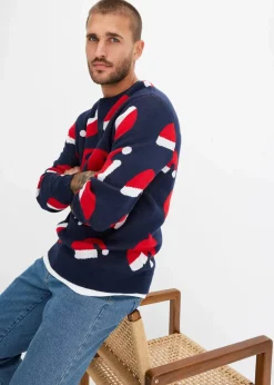 Weihnachtspullover mit Baumwolle|bonprix