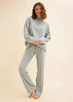 Weit geschnittener Loungewear Hausanzug aus weicher Qualität|bonprix Outlet