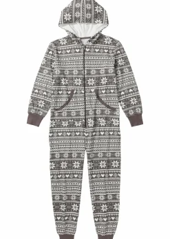 Weit geschnittener Loungewear Overall aus Sweatware|bonprix New