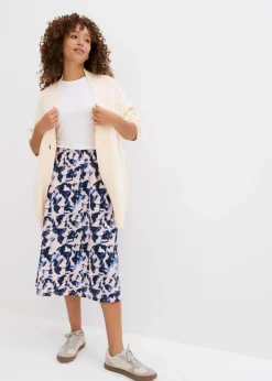 Weit geschnittener Midi-Rock|bonprix Discount