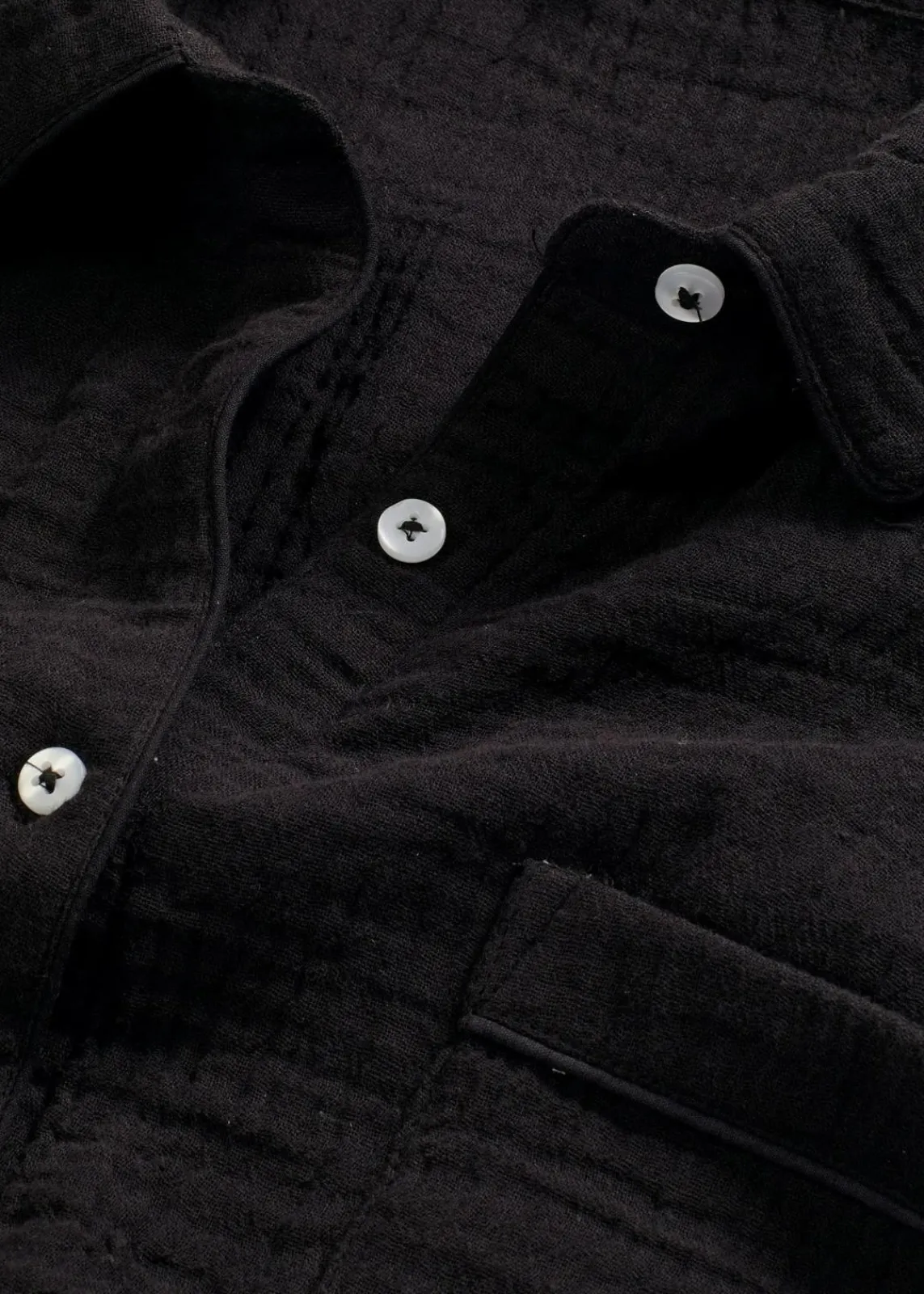 bonprix Wäsche·Homewear|Bekleidung·Strickmode|Weit geschnittenes Loungewear Nachthemd aus Musselin schwarz