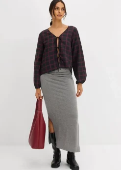 Weite Bluse aus softer Viskose|bonprix Hot