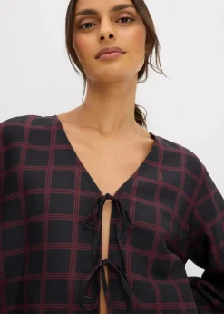 Weite Bluse aus softer Viskose|bonprix Hot