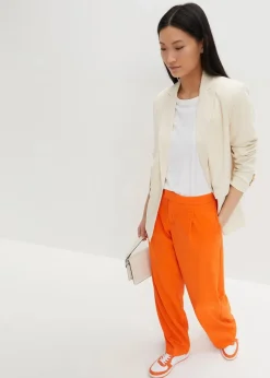 Weite Bundfaltenhose|bonprix Outlet