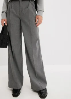 Weite Bundfaltenhose|bonprix Clearance
