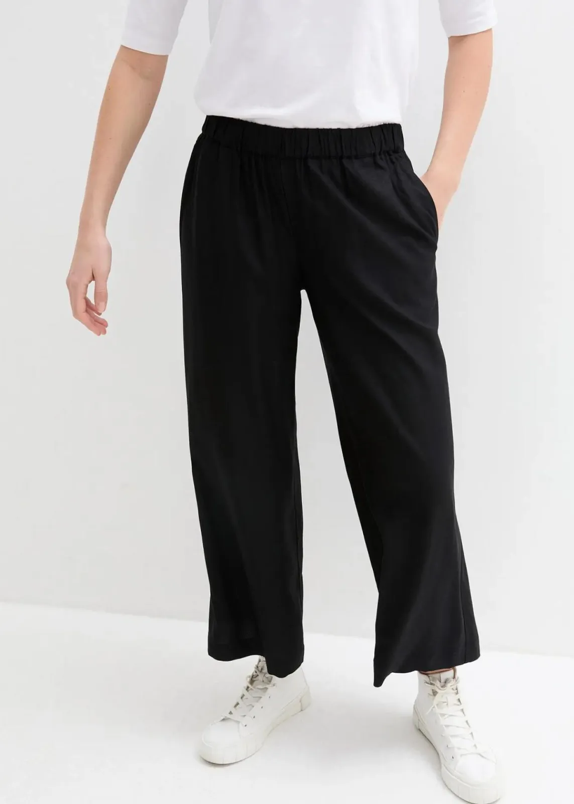 Weite Culotte aus nachhaltiger Viskose|bonprix