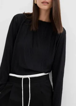 Weite Hose aus Viskose-Mix|bonprix Discount