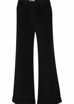 Weite Stretch-Cordhose, High-Waist|bonprix Best