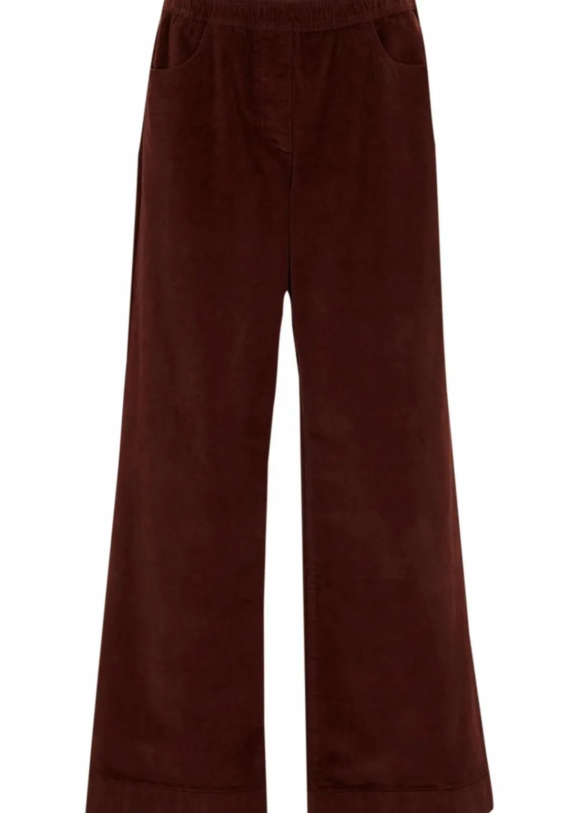 Weite Stretch-Cordhose, High-Waist|bonprix Sale