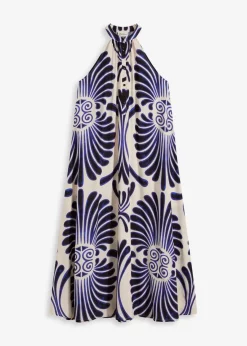 Weites Maxikleid aus fließender Viskose|bonprix New