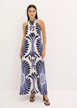 Weites Maxikleid aus fließender Viskose|bonprix New