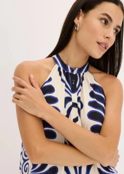 Weites Maxikleid aus fließender Viskose|bonprix New