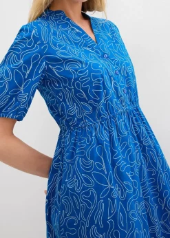 Weites Midikleid aus reiner Baumwolle|bonprix Sale