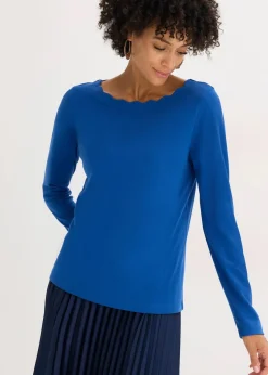 Wellenkanten Shirt aus Punto di Roma|bonprix Best