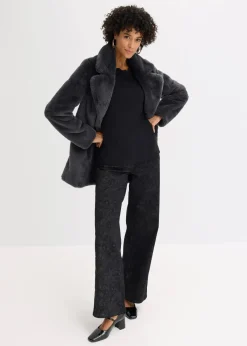 Wellenkanten Shirt aus Punto di Roma|bonprix Clearance