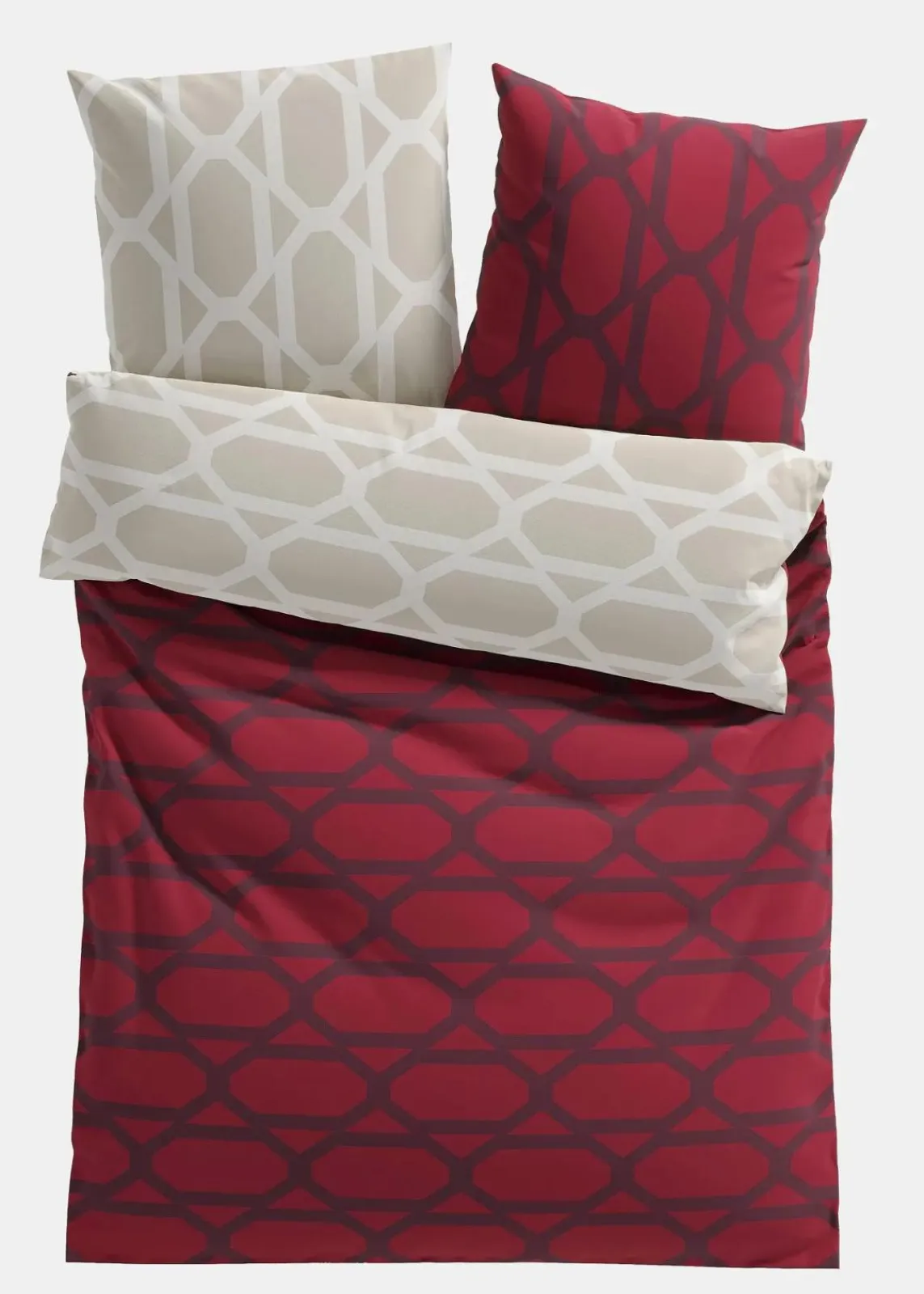 Wendbare Baumwollmix-Bettwäsche|bonprix Online