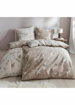 Wendebettwäsche mit floralem Design|bonprix Outlet