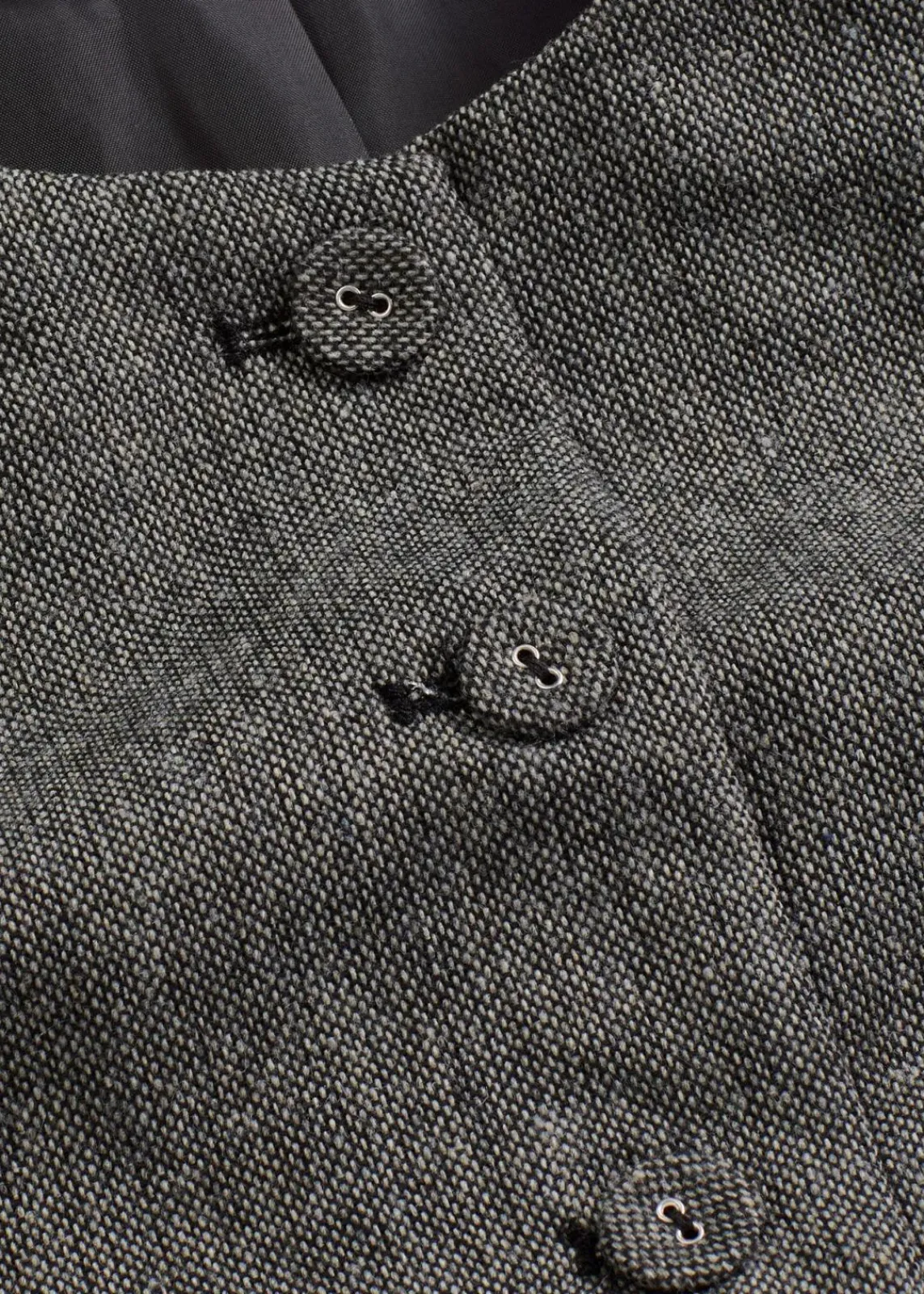 bonprix Bekleidung·Hosen|Jacken & Mäntel|Weste schwarz/wollweiß meliert