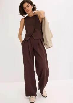 Weste aus fließendem Viskose-Mix|bonprix Hot