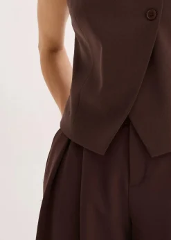 Weste aus fließendem Viskose-Mix|bonprix Hot