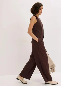 Weste aus fließendem Viskose-Mix|bonprix Hot