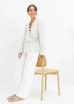 Wickelbluse|bonprix Hot