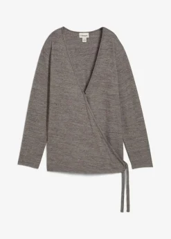 Wickelcardigan in Strickoptik|bonprix Sale