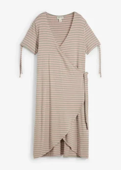 Wickelkleid aus fließendem Viskose-Elasthan-Mix|bonprix Clearance
