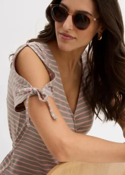 Wickelkleid aus fließendem Viskose-Elasthan-Mix|bonprix Clearance