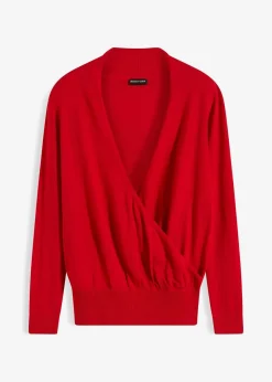 Wickel-Pullover|bonprix Hot