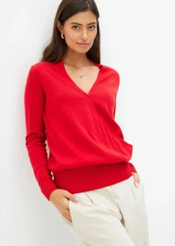 Wickel-Pullover|bonprix Hot