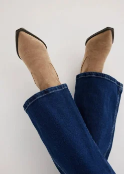 Wide Leg Jeans High Waist, Bio-Baumwolle|bonprix Hot