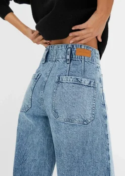 Wide Leg Jeans High Waist|bonprix New