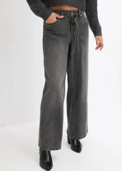 Wide Leg Jeans Mid Waist|bonprix Hot