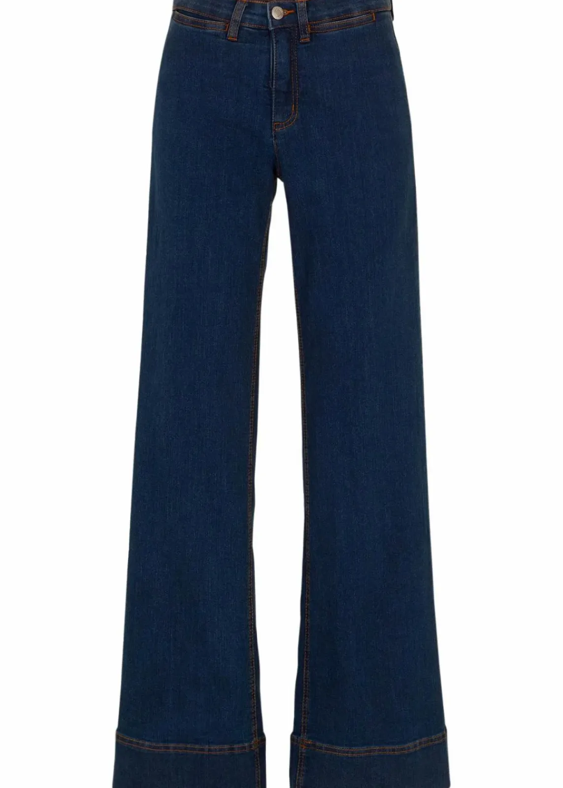 Wide- Leg Jeans Mid Waist, Komfort-Stretch|bonprix Hot