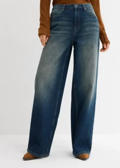 Wide-Leg-Jeans High Waist|bonprix Online