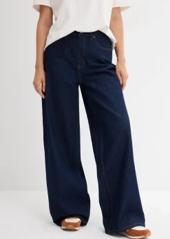 Wide-Leg-Jeans High Waist|bonprix