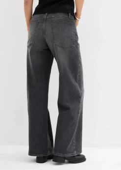 Wide-Leg-Jeans, High Waist|bonprix Discount
