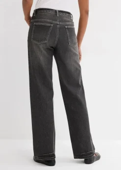 Wide-Leg-Jeans High Waist|bonprix New