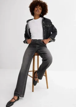 Wide-Leg-Jeans High Waist|bonprix New