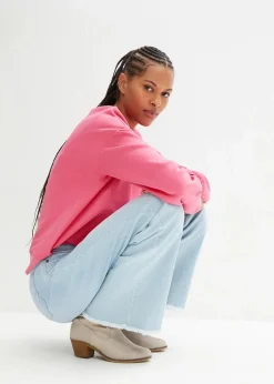 Wide-Leg-Jeans High Waist|bonprix Clearance