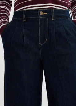 Wide-Leg-Jeans High Waist, Bequembund|bonprix Hot