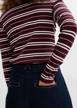 Wide-Leg-Jeans High Waist, Bequembund|bonprix Hot