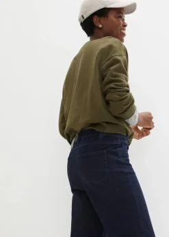 Wide-Leg-Jeans High Waist, Bequembund|bonprix Outlet