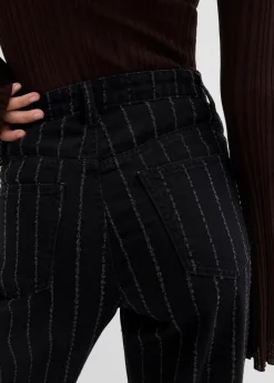 Wide-Leg-Jeans High Waist mit Destroyed Effekten|bonprix Hot